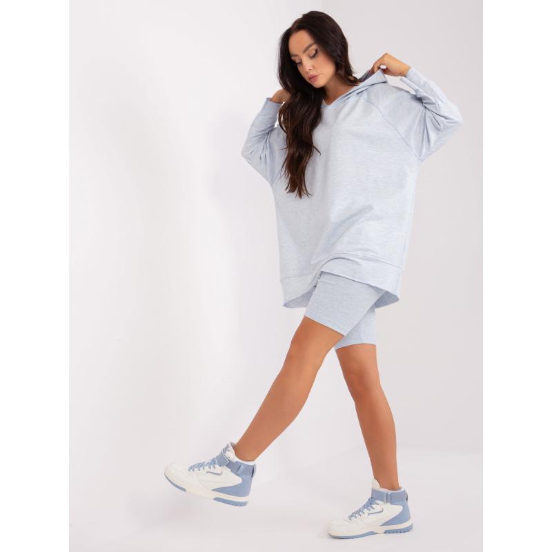 Női kapucnis szett HAT világoskék