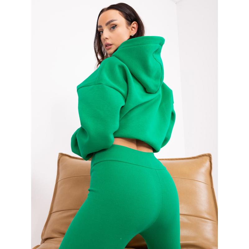 Dámský komplet s mikinou CHASTESS zelený