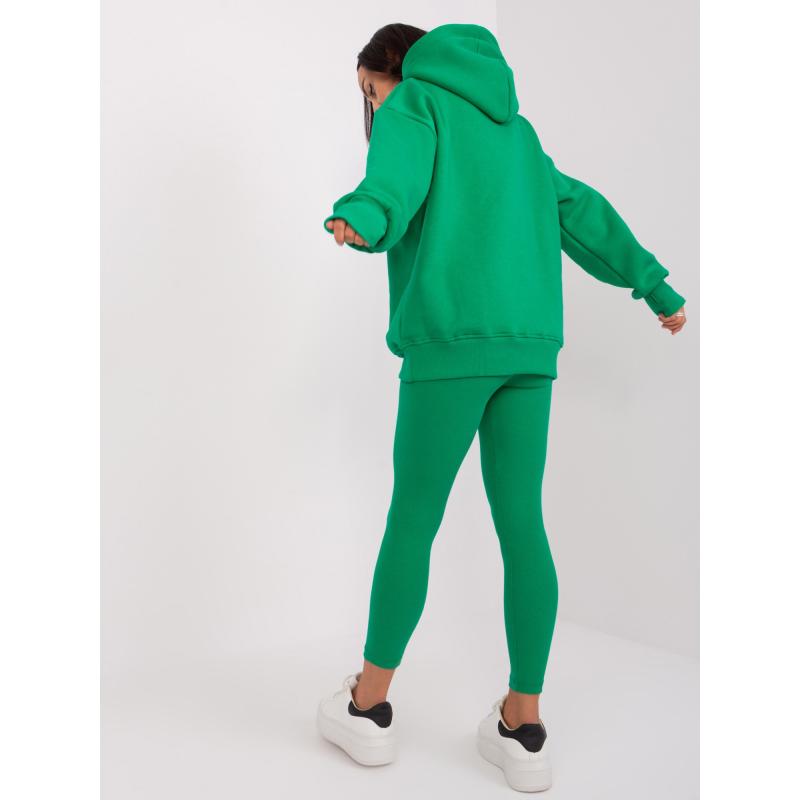 Dámský komplet s mikinou CHASTESS zelený