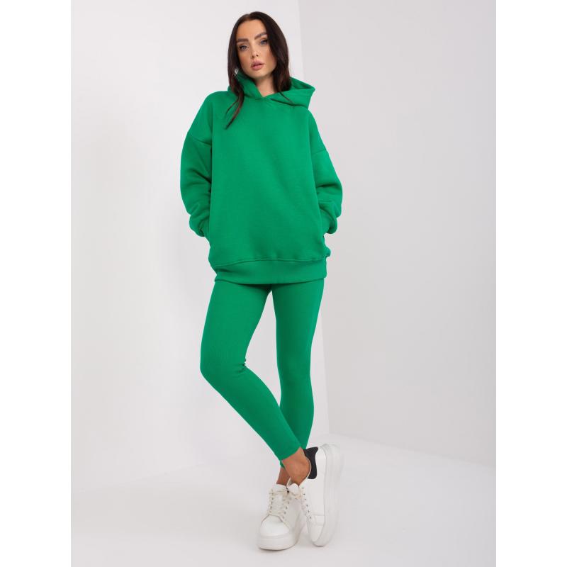 Dámský komplet s mikinou CHASTESS zelený
