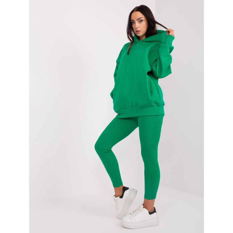 Dámský komplet s mikinou CHASTESS zelený