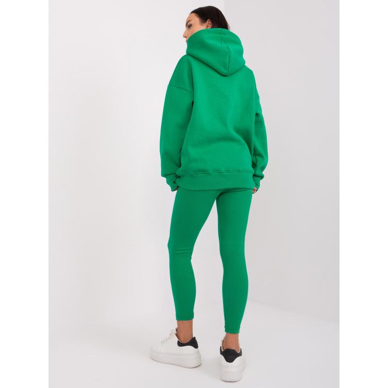 Dámský komplet s mikinou CHASTESS zelený