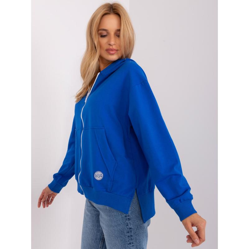 Dámská mikina s kapucí RISHINAD tmavě modrá 