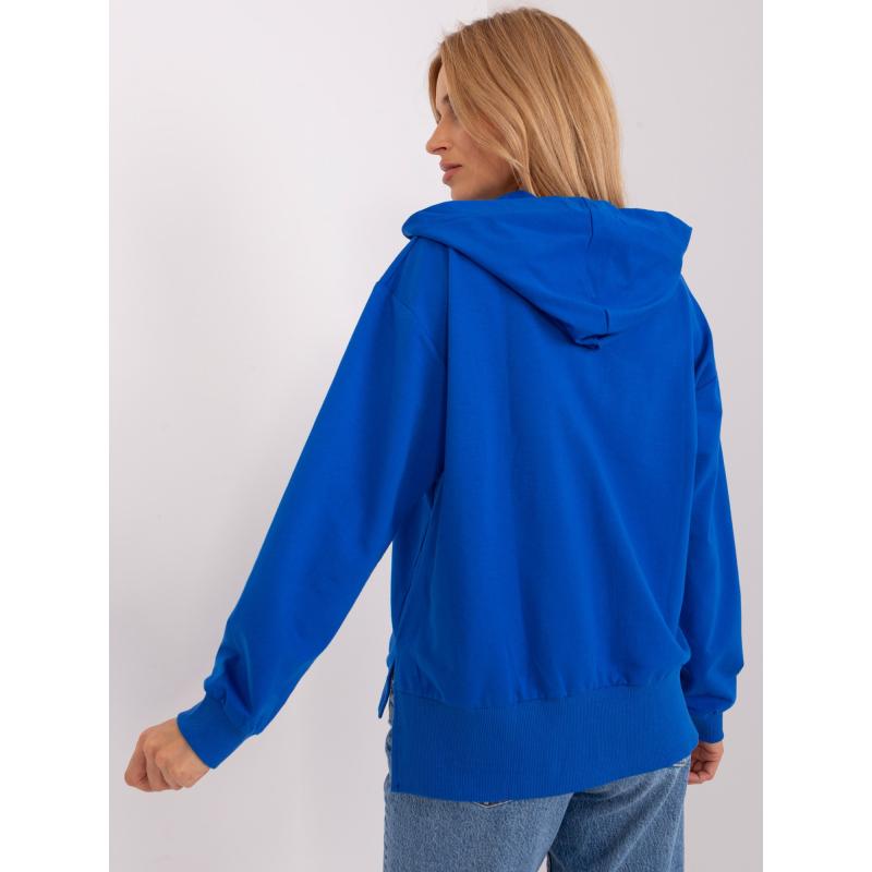 Dámská mikina s kapucí RISHINAD tmavě modrá 