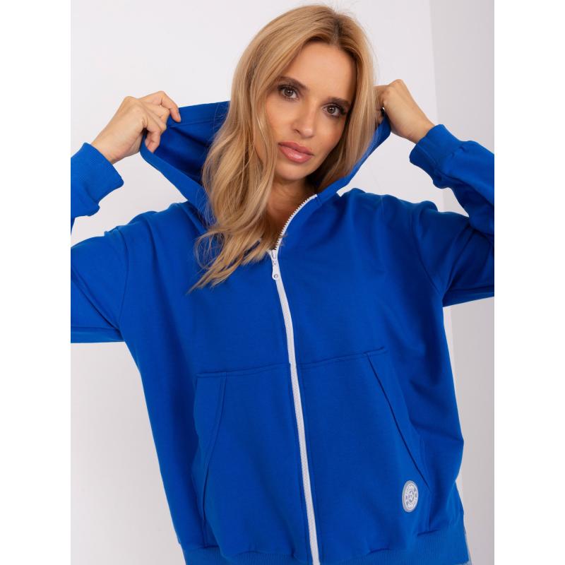 Dámská mikina s kapucí RISHINAD tmavě modrá 