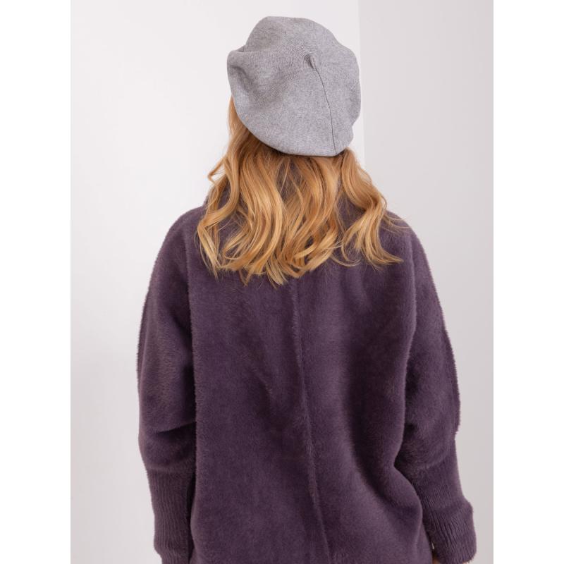 Dámský baret PLETA šedý