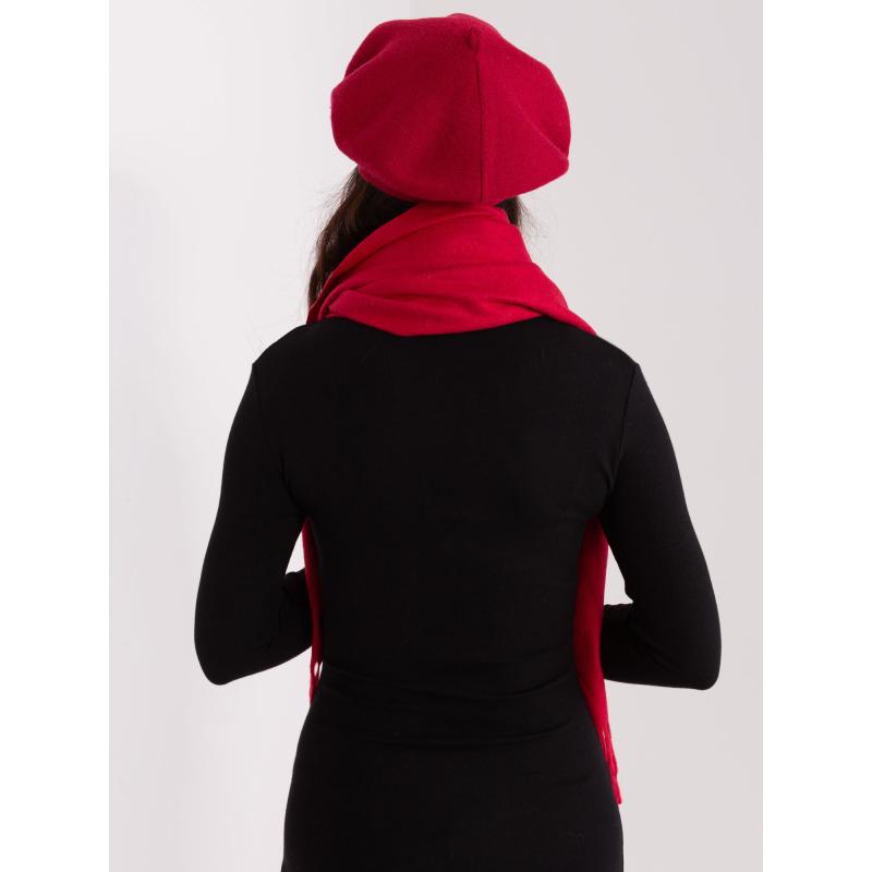 Dámský baret NESS bordó