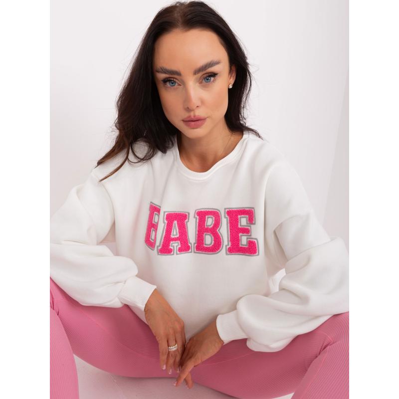 Dámská halenka s nápisem CERI ecru