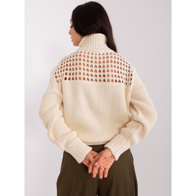 Dámský rolák AIA krémový