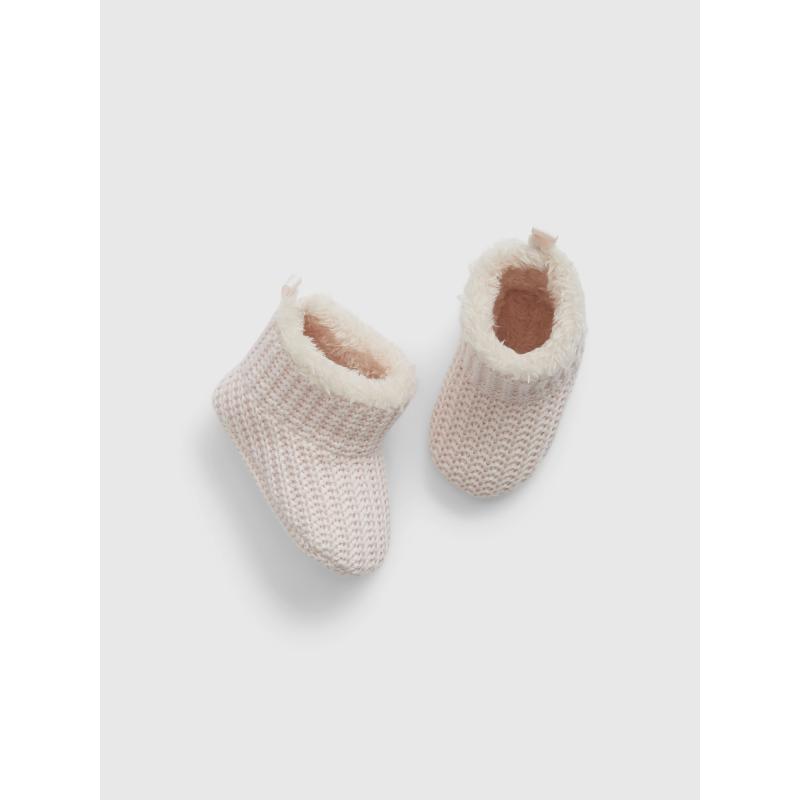 Baby zateplené botičky sherpa