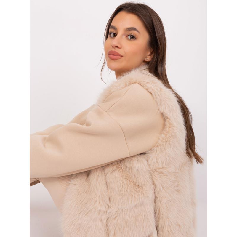 Dámská vesta s podšívkou OKINU béžová 