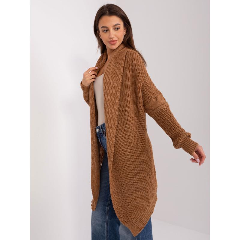 Dámský svetr OCH BELLA hnědý 