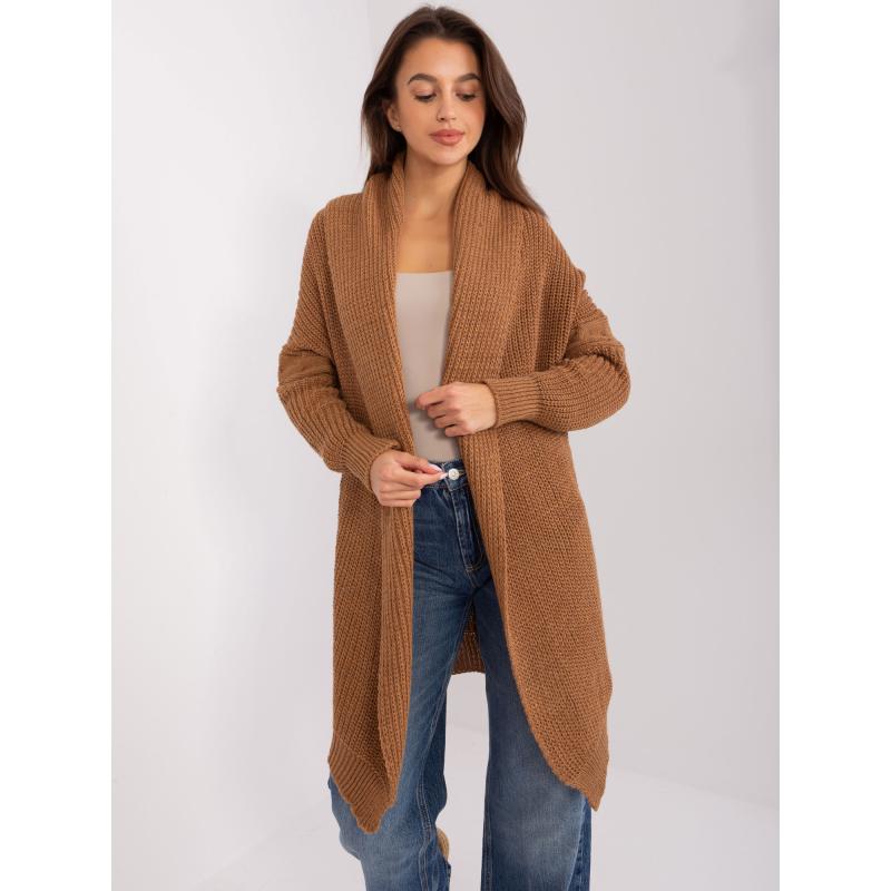 Dámský svetr OCH BELLA hnědý 