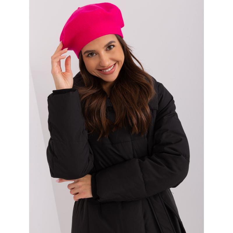 Dámska baretka ETA tmavoružová