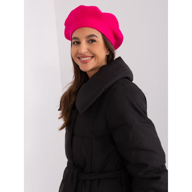 Dámska baretka ETA tmavoružová