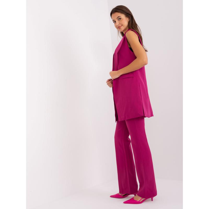 Női elegáns kétrészes szett GOIT lila