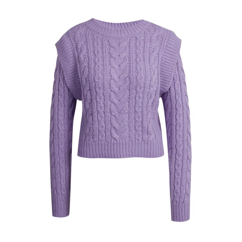 Svetlo fialový dámsky sveter
