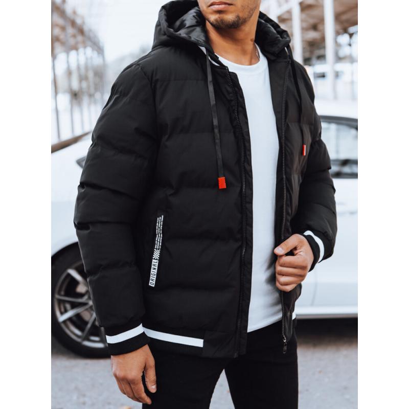 Pánska zimná bunda bomber WINA čierna