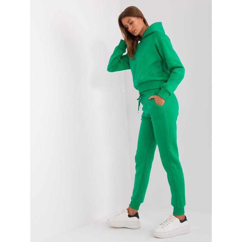 Dámská souprava s kapucí KUID zelená 