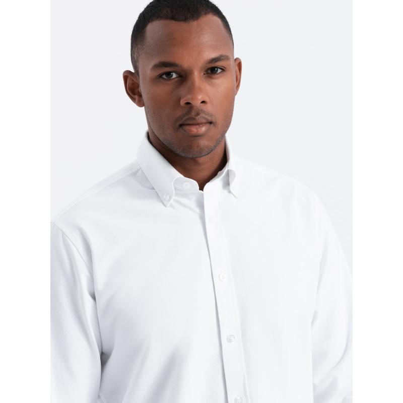 Férfi Oxford REGULAR V1 OM-SHOS-0114 fehér