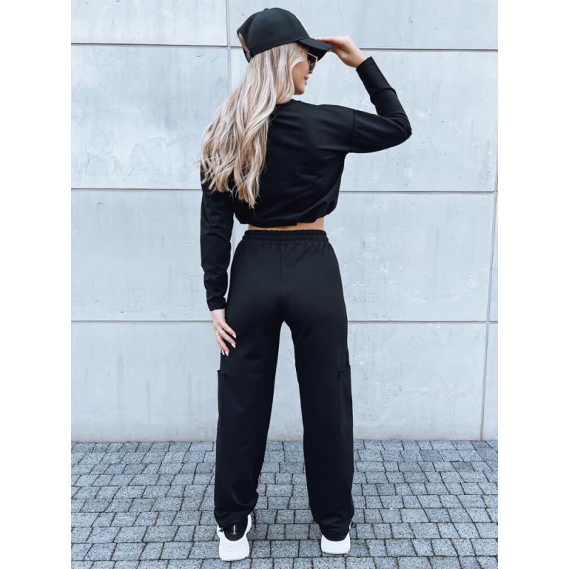 Dámská tepláková souprava CHARM černá