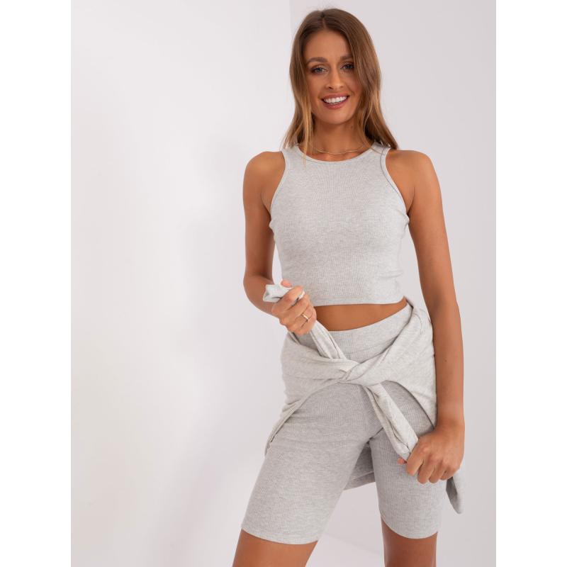 Női szabadidős szett SNEU világosszürke