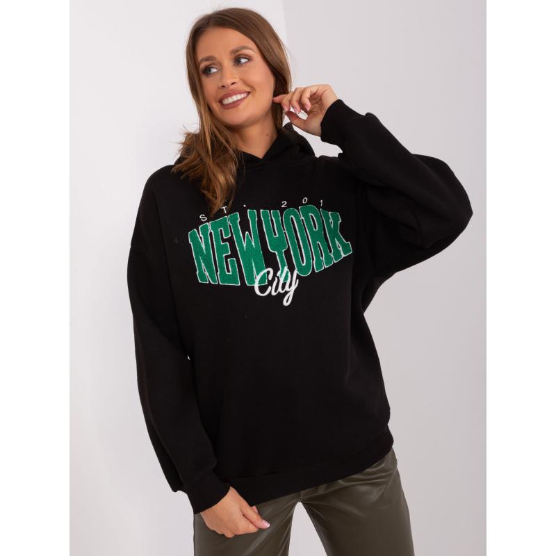 Dámská mikina s kapucí ECERI černá