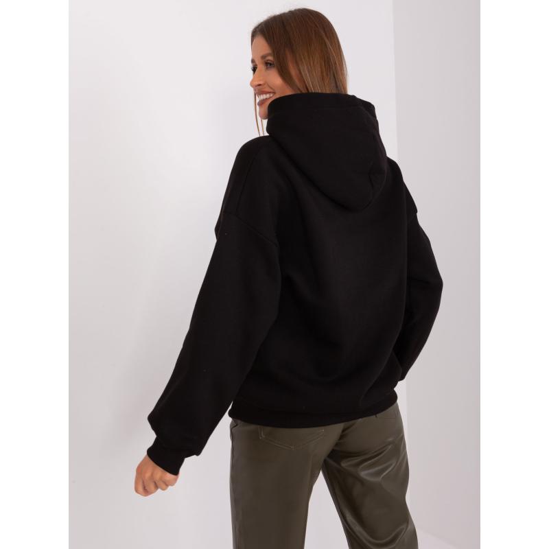 Dámská mikina s kapucí ECERI černá