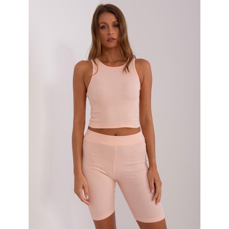 Dámská souprava pro volný čas s mikinou BREIB broskvová 