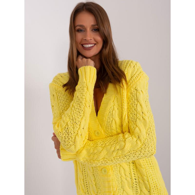 Női pulóver THEUL sárga