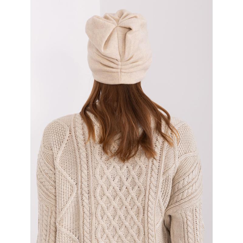 Női sapka KIS bézs