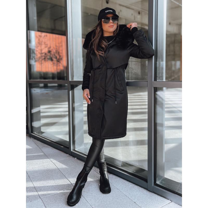 Dámská zimní bunda parka LUSTER černá