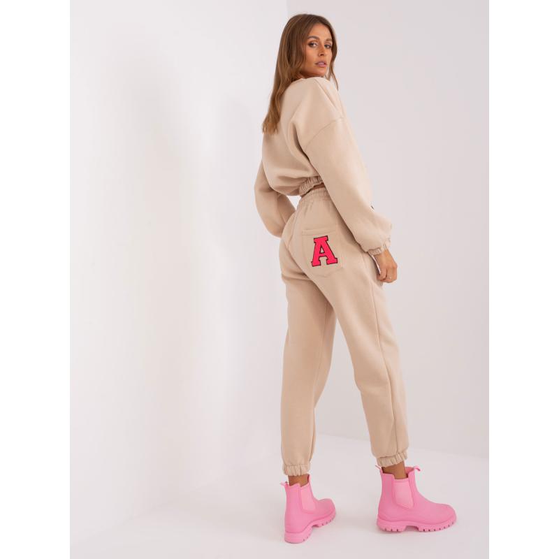 Női szett EINGA bézs és fluo