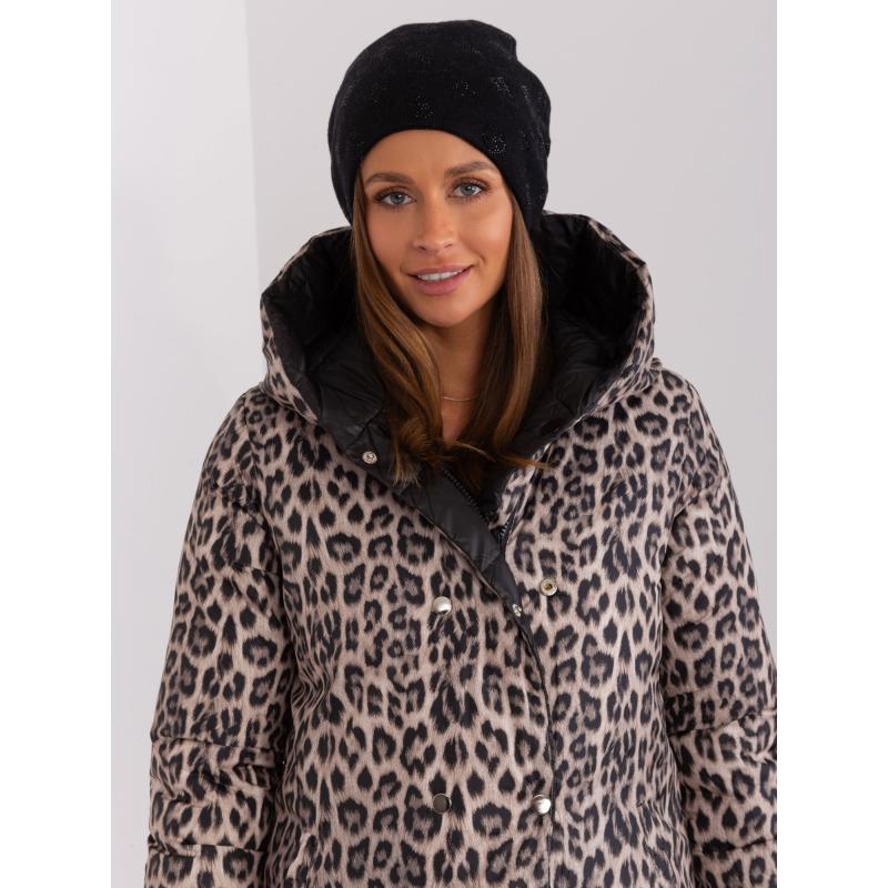 Dámská čepice s kamínky RENT černá