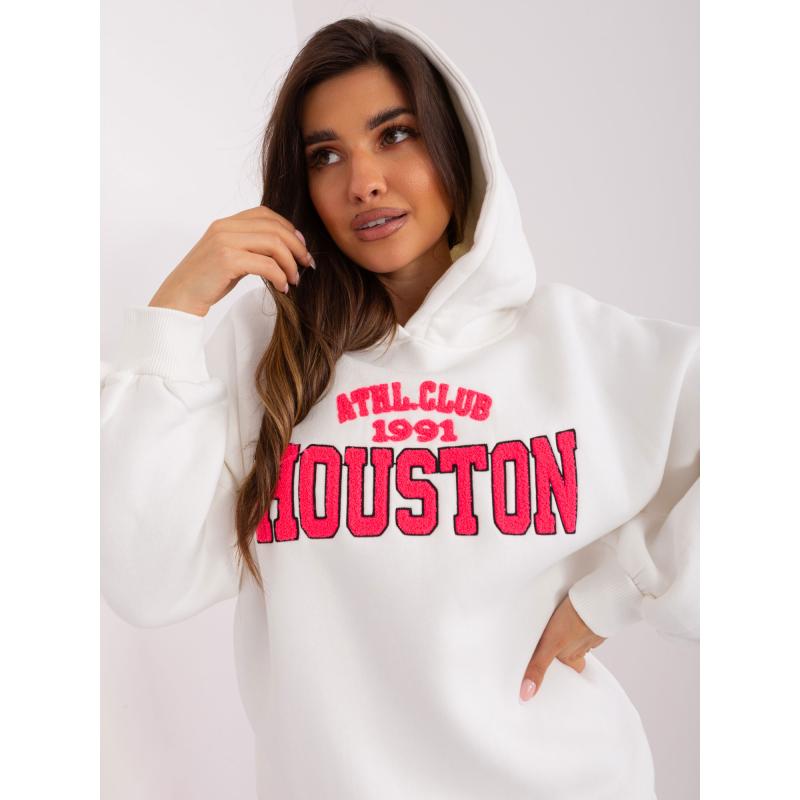 Dámská mikina s kapucí PALAL ecru