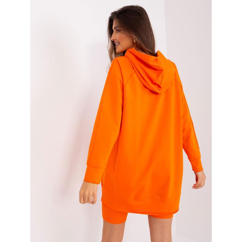 Dámský komplet s šortkami TIBNI oranžový