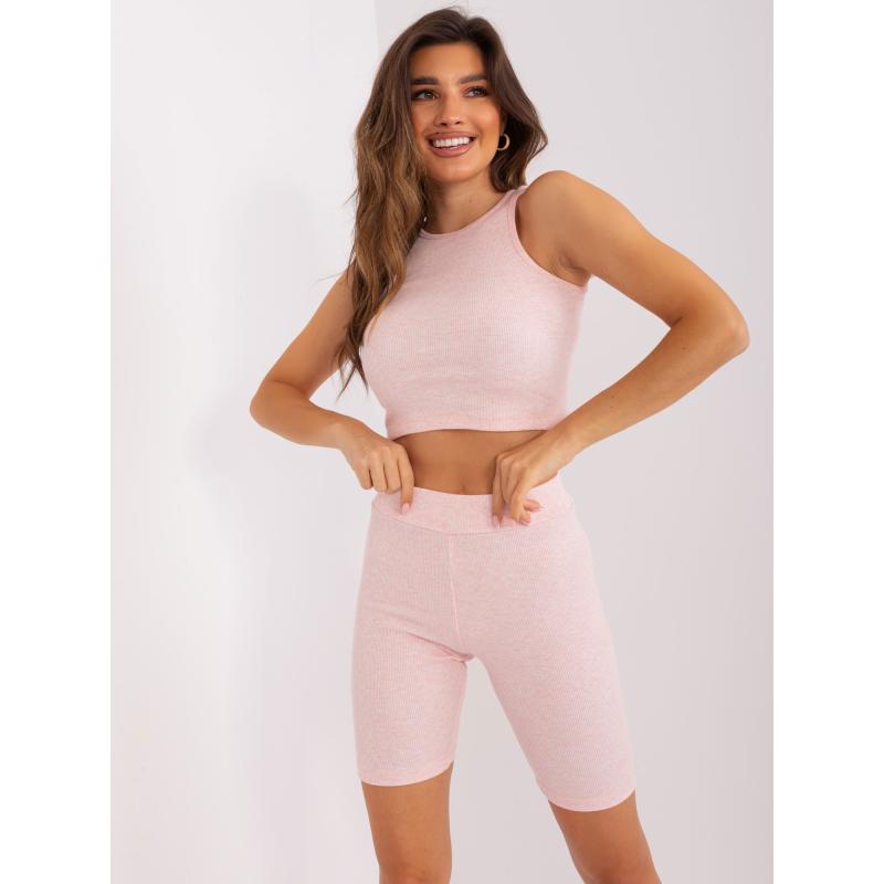 Dámska súprava s mikinou BENJAMIN svetloružová