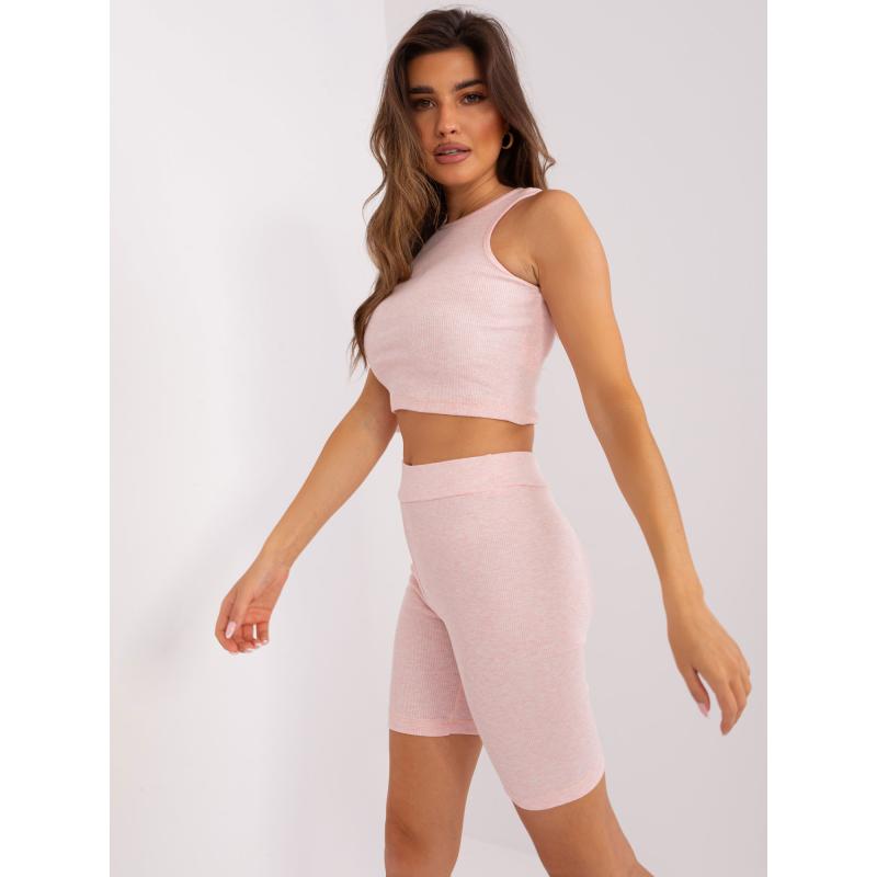 Dámska súprava s mikinou BENJAMIN svetloružová