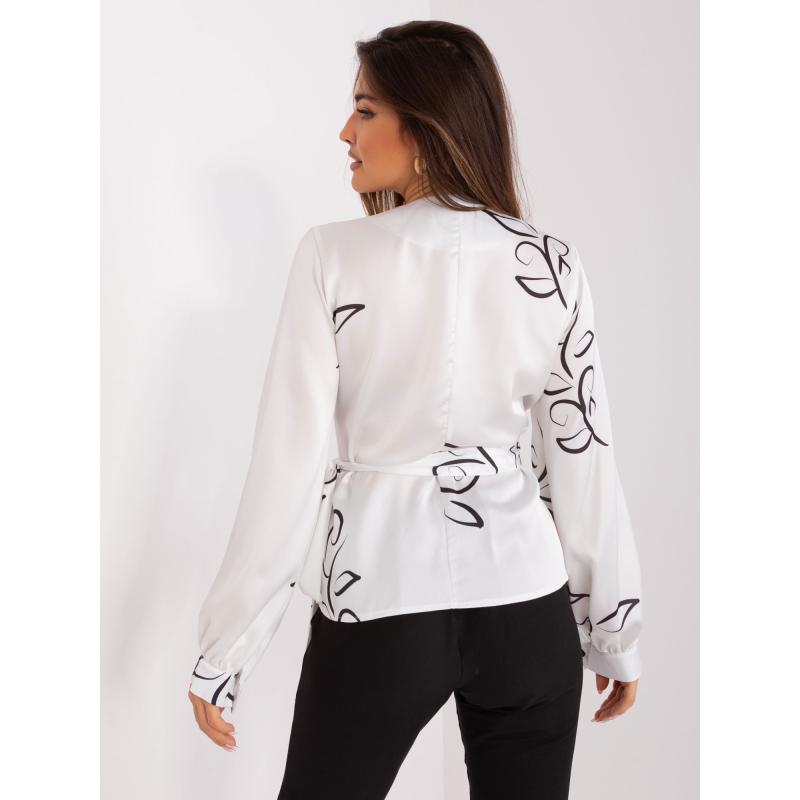 Női nyomtatott blúz MAADAI fehér
