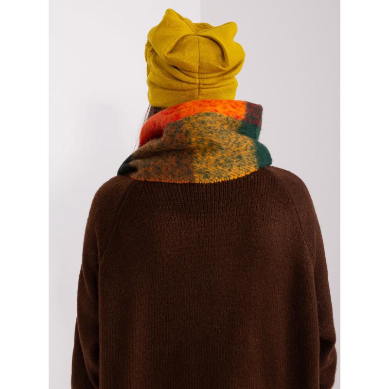 Női sapka DAI olívazöld