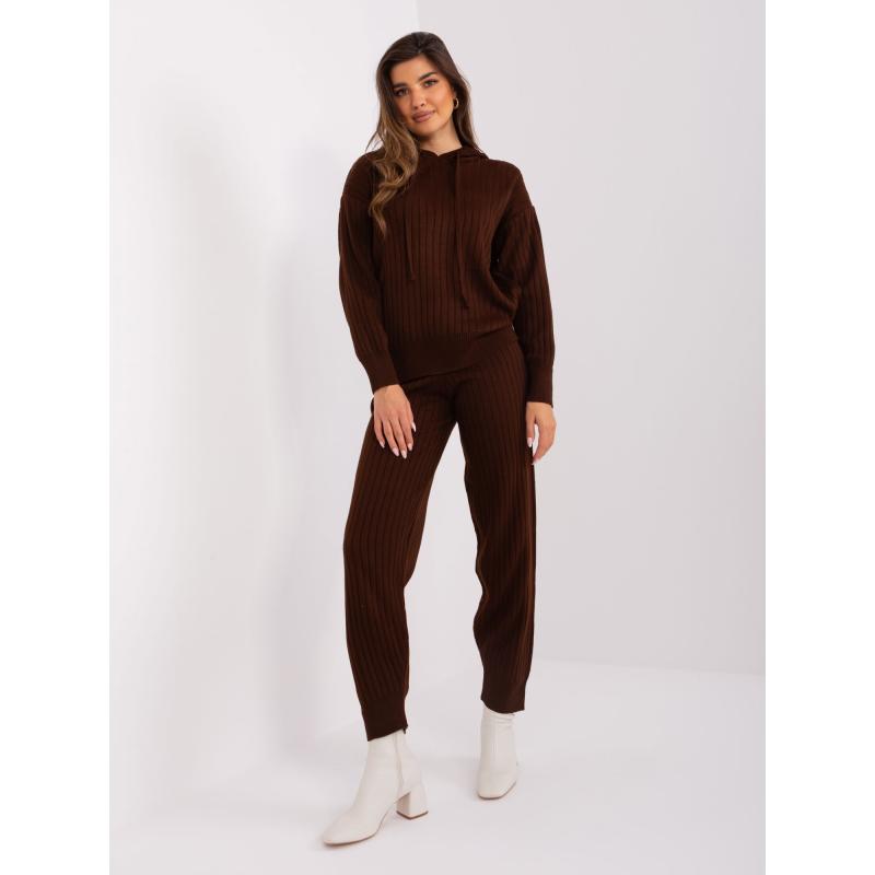 Dámska voľnočasová súprava ALLE tmavohnedá