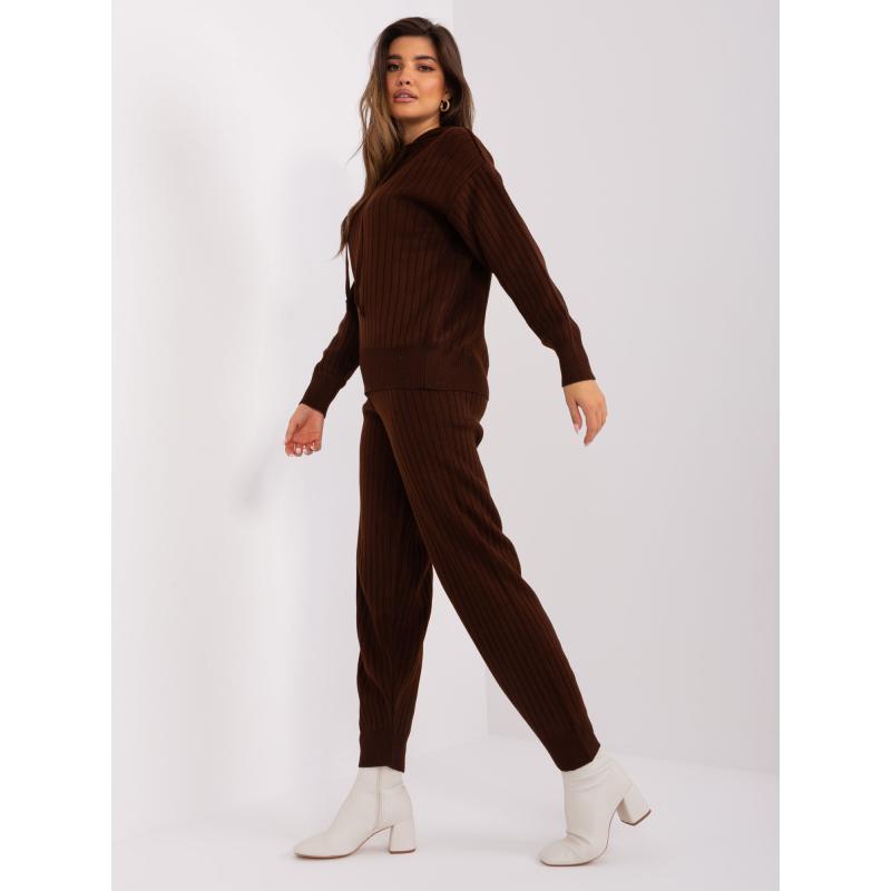 Dámska voľnočasová súprava ALLE tmavohnedá