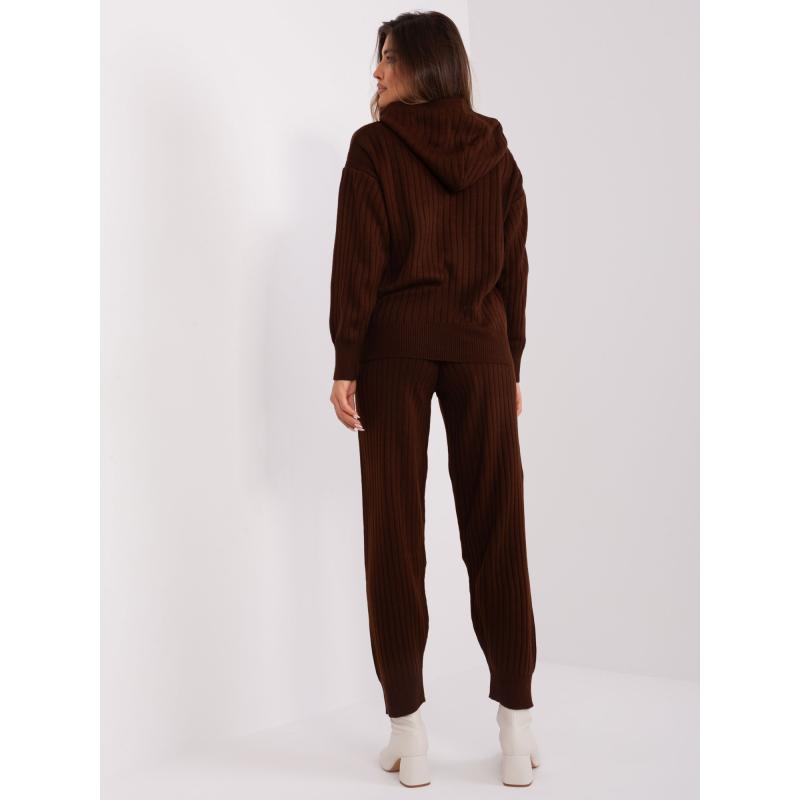 Dámska voľnočasová súprava ALLE tmavohnedá