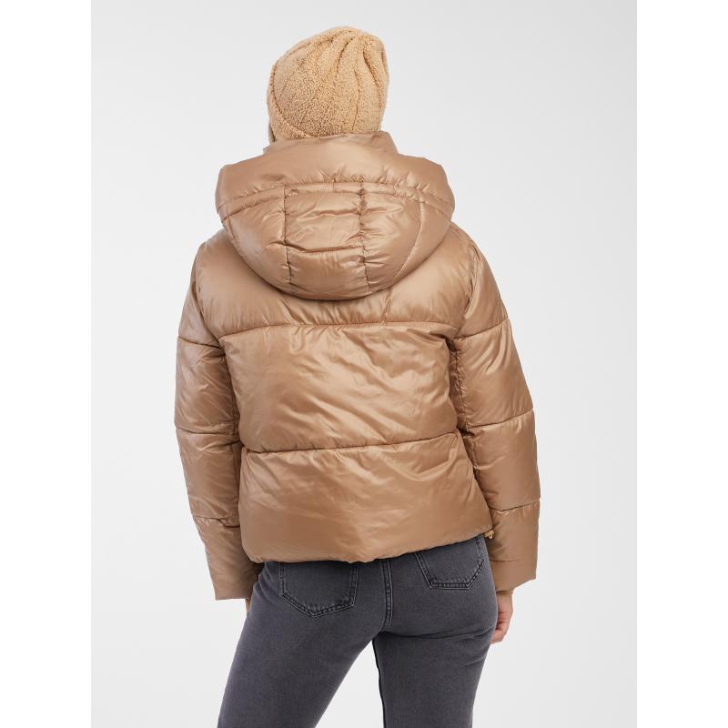 Téli steppelt kabát crop