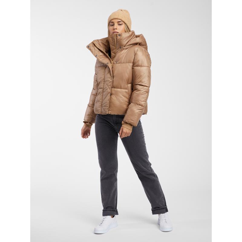 Téli steppelt kabát crop