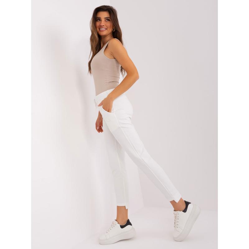 Dámské tepláky se zavazováním TELLAS ecru