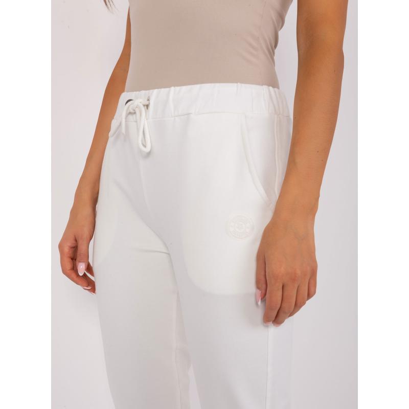 Dámské tepláky se zavazováním TELLAS ecru