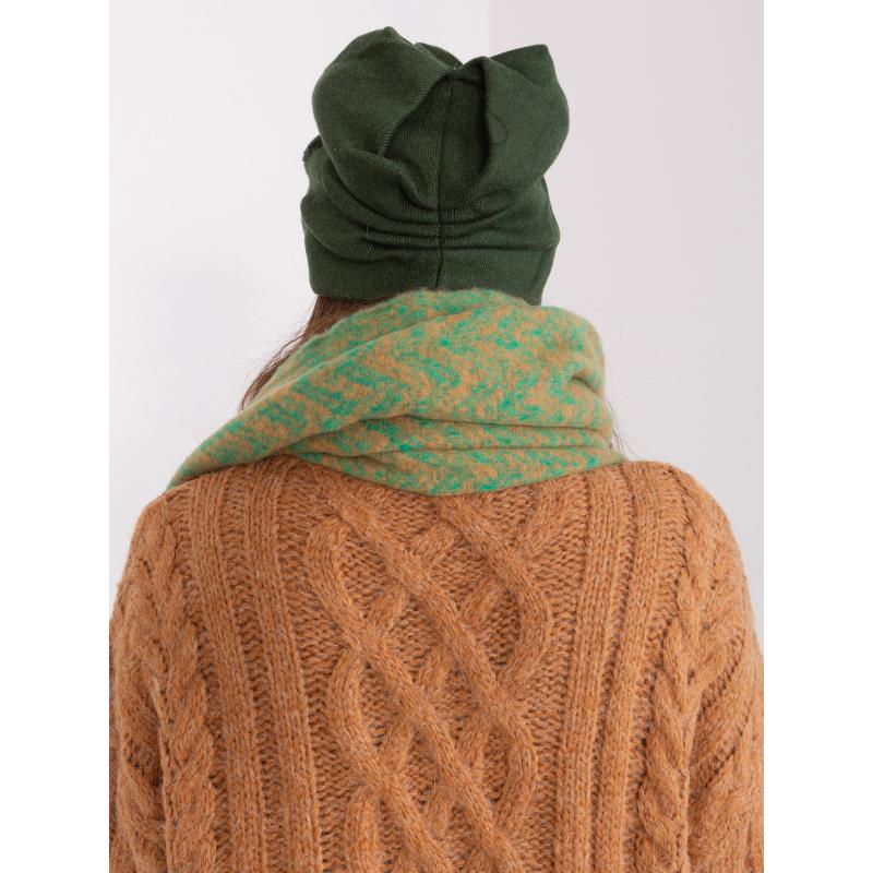 Dámska čiapka s kamienkami SIA khaki