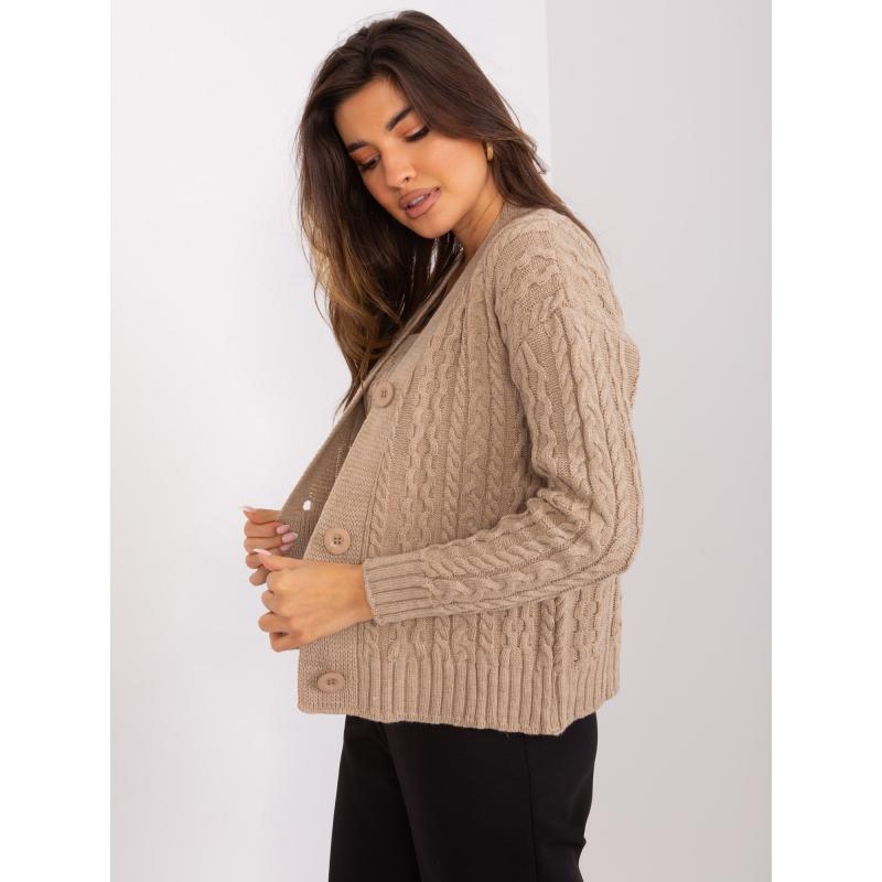 Dámský komplet GIA tmavě béžový 