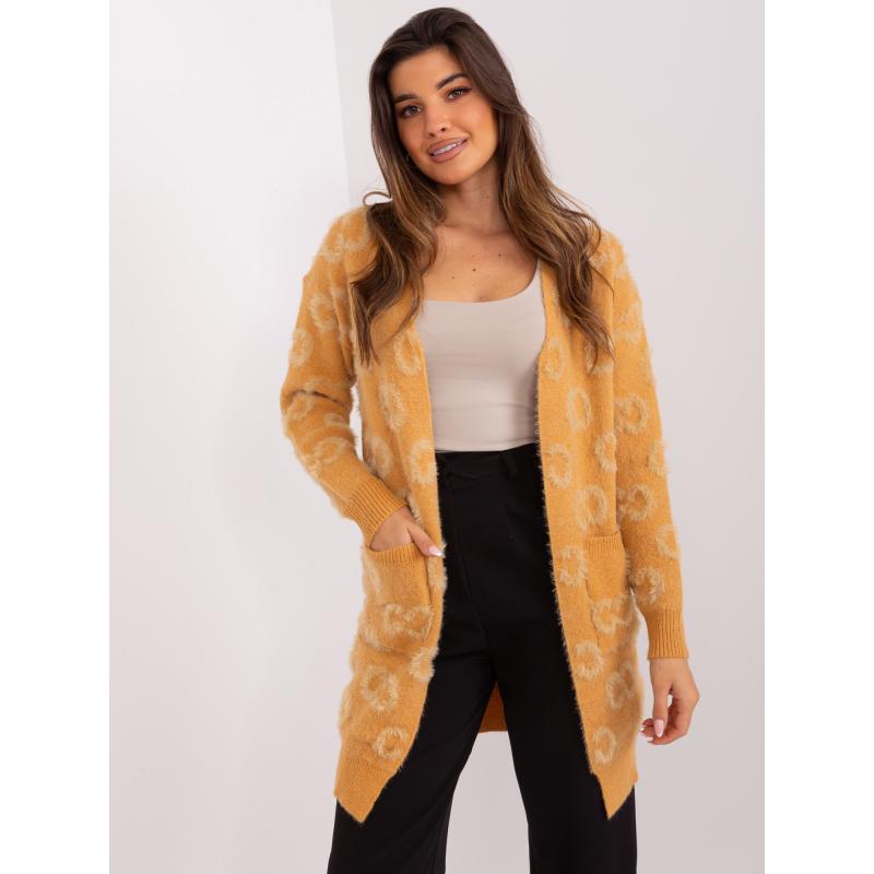 Dámský svetr vzorovaný ALANA hnědý